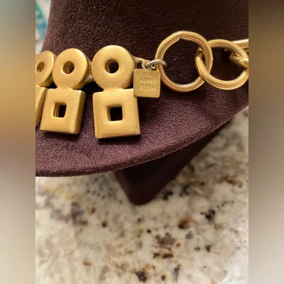 Vintage 1990s Anne Klein “Russian Gold” Necklace & Earrings Set - Picture 2 of 6